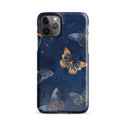 Blue Butterflies Phone case for iPhone-3