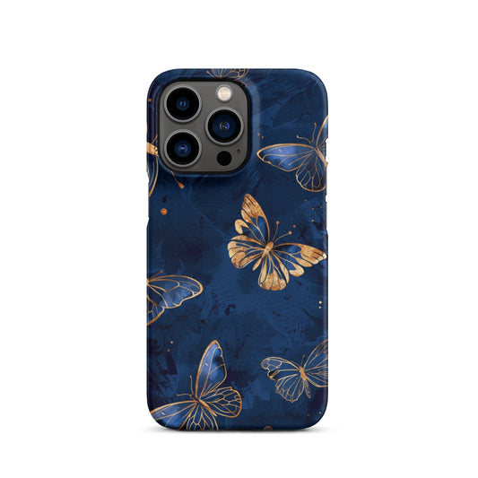 Blue Butterflies Phone case for iPhone-20