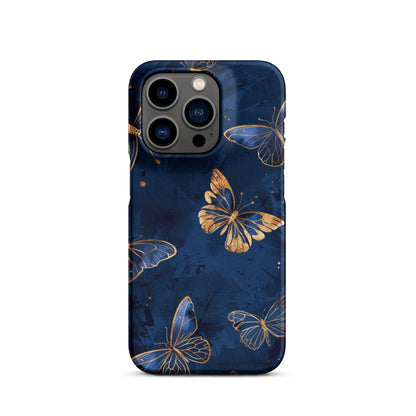 Blue Butterflies Phone case for iPhone-28